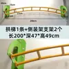Muro de Escalada Interior, Columpios, Equipos de Entrenamiento Sensorial Infantil, Cuerda de Escalada, Escalera de Juguete Interior para Bebés de Uso Doméstico