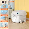 Caja de Almacenamiento para Juguetes, Caja de Almacenamiento para el Hogar con Ruedas, Gran Capacidad, Ropa de Bebé, Muñecas Infantiles, Caja de Almacenamiento para Juguetes