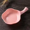 Plato para Condimentos de Paja de Trigo con Asa, Plato Pequeño para Guarniciones, Salsa de Soja, Vinagre, Sal de Cocina, Plato para Condimentos, Plato para Aceite, Plato para Salsas para Untar, Plato para Snacks