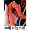 10 metros Corda de Algodão Artesanal Acessórios Diy Corda Torcida Colorida de Três Fios Corda Trançada Decoração Design Corda Grossa 2cm