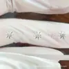 F136 Titanio Clavo para Oreja Pequeño Sol Labio Uña Haimang Estrella Zircón Aleación de Titanio G23 Perforación Cuerpo Humano Joyería para Oreja Clavo para Oreja
