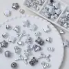Estilo K de Cuentas de Corazón de Acrílico Sencillo Oso Cuentas Sueltas Materiales DIY Hechos a Mano Pulsera Collar Accesorios de Joyería