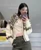 En StockEdición Nan You abierta~Cárdigan de punto con cremallera y jacquard Fair Isle Suéter top retro coreano