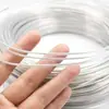 Tira Moldeadora Goma Alambre de Aluminio Ganchillo DIY Hilo Pinza para el Cabello Alambre Moldeador Ala de Sombrero Moldeado Tejido a Mano Soporte para Muñeca
