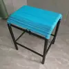 Silla Plana para Máquina de Coser, Transpirable y No Sofocante, con Respaldo Tropical y Soporte Lumbar, Cómoda para Estar Sentado Mucho Tiempo, Taburete de Enfriamiento de Fábrica