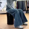 Jeans Anchos Vintage para Mujer Tallas Grandes, Pantalones Adelgazantes de Verano para Figuras en Forma de Pera, Piernas Gruesas, Caderas Anchas, Pantalones de Longitud Completa
