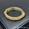 Pulseira com Pedra Natural Crua Inlaid à Mão de Novo Estilo, Pulseira Ajustável Full Diamond Personalizada Estilo Europeu e Americano, Fornecimento Atacadista para Transmissão ao Vivo Transfronteiriça