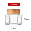 Garrafa Hexagonal de Mel com Fundo Espesso, Pacote de 0,5kg Garrafa Dispensadora de Mel Geleia Real, Pote de Vidro para Mel, Garrafa de Armazenamento para Ninho de Pássaro e Conservas