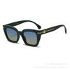 Nuevas gafas de sol de conducción con montura cuadrada retro para hombres y mujeres, gafas de sol polarizadas de exportación transfronteriza de alta gama europeas y americanas de moda