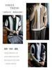 "Design Color Block Listrado" Verão Leve Estilo de Negócios Fresco e Respirável Old Money Masculino Simples Camisa Polo de Tricô de Manga Curta