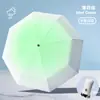 Sombrilla Automática de 20 Varillas con Degradado y Recubrimiento Negro Espeso para Protección Solar, Protección UV, Sensación de Alta Gama, Doble Uso para Sol y Lluvia