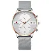 Reloj de Cuarzo Casual de Recompensa Reloj Deportivo para Hombre Transfronterizo Europeo y Americano Negocios Nuevo Estilo Cronógrafo de 5 Manecillas Reloj para Hombre