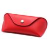 Caja para Gafas de Sol Nueva Moda y Elegante Entrada Simple Caja de Lujo para Gafas de Sol Caja de Cuero Bolsa Suave Color Sólido