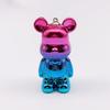 Llavero de Muñeca de Acrílico Oso Violento Electrochapado Accesorios al por Mayor Pequeños Adornos Decoraciones Artículos Pequeños Colgante para Llave