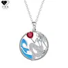 Carman su original elementos marinos sirena nueva joyería hermosa elegante joyería transfronteriza collar verano mujeres