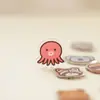 Chapas de Acrílico DIY Transparente Dupla Face Sanduíche Animação Desenho Animado Materiais Artesanais Atacado Pingente Personalização