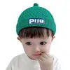 Gorro Chupeta Gorro Infantil de Lã Tricotado para Meninos e Meninas no Outono e Inverno Quente e Espesso Gorro Pulôver Bebê Tendência