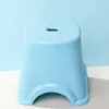 Banqueta Grande de Plástico para Uso Doméstico, Banqueta de Banheiro, Banqueta Infantil, Impressão Personalizada para Presente, Banqueta de Massagem para Trocar de Sapato, Antiderrapante, Adequada para Sentar