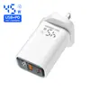 El Cabezal de Carga 45Wa+C 5V3A es Adecuado para Cargadores de Teléfonos Móviles Apple y Android y Cabezales de Carga Rápida Android