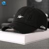 Marca de moda rasgada lavada letra gorra con visera Primavera y Otoño casual combinable calle Gorra de béisbol para hombre sombrero para el sol verano
