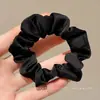Diadema de Pelo Plisada con Volantes de Alta Gama Estilo Coreano 2026 Nueva Cuerda para Moño y Cola de Caballo para Mujer