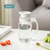 Jarra de Água Fria para Geladeira Conjunto de Copos de Água de Alto Valor Um Conjunto Doméstico Atacado Jarra de Suco Resistente a Altas Temperaturas Jarra de Água Fria de Vidro