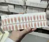 Unhas Usáveis, Unhas Pré-Fabricadas Semi-Acabadas, Arte de Unha Degradê Manchadada Feita à Mão, Pontas de Unha Coloridas, Unhas Postiças, Unhas Artificiais, Atacado de Fábrica
