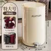 Cubo de basura de lujo para el hogar con tapa, diseño elegante para sala de estar, dormitorio, baño, sellado y a prueba de olores, cubo de basura con tapa de apertura por pedal