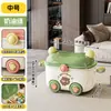 Caixa Organizadora de Brinquedos Infantil com Rodinhas, Caixa de Armazenamento de Grande Capacidade, Caixa Organizadora Doméstica para Roupas de Bebê e Lanches