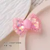 Accesorios de resina DIY de dibujos animados, joyería transfronteriza, flores brillantes, amor, pasador de pelo hecho a mano, material para funda de teléfono móvil, hebilla de zapato
