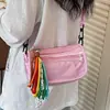 Bolsa de Lona para Mujer 2026 Nueva Verano Casual Moda Bolso de Hombro para Axila para el Trabajo y los Viajes Diarios Bolso Cruzado para Mujer