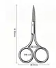 Tijeras rusas para cutícula de acero inoxidable para uso doméstico, tijeras para uñas para eliminar padrastros, tijeras afiladas para belleza, tijeras para cejas, herramientas de belleza