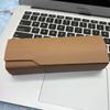 Estuche para Gafas Anti-Presión Miopía de Comercio Exterior al por Mayor con Diseño de Grano de Madera para Hombres y Mujeres Estudiantes, Caja de Hierro Portátil Innovadora, Stock Limitado