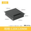 Gabinete de TV Caja de Enrutamiento Oculto Cubierta para Orificio de Enrutamiento de Escritorio Caja para Cables de Escritorio Aleación de Aluminio Cubierta Rectangular para Orificio de Cables