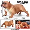 Modelos de Animales Realistas: Doberman, Golden Retriever, Perro de Peluche, Husky, Collie - Adornos para Coche y Juguetes para Niños