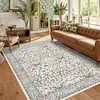 Alfombra de Sala de Estar Bohemio para Dormitorio, Alfombrilla Antideslizante para Mesita de Noche, Felpudo para Hotel B&B, Disponible en Amazon