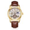 AOKULASIC/Aogulas Explosions Relógio Mecânico Automático Multifuncional Esqueleto Tourbillon para Homens Tendência