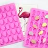 Minghao 36 peças de silicone molde de peixe cozimento pastelaria série de silicone molde de sabão molde de grade de gelo molde de aromaterapia