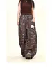 Colgante de Estrella Retro Americano Estampado de Leopardo Cimitarra Pantalones Casuales para Mujer Otoño e Invierno Holgados Silueta Bf Pantalones de Pierna Ancha Largos