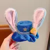 Tiara da Judy Headband Disney Headwear Infantil Parque de Diversões Coelho Chapéu de Policial Grampo de Cabelo Acessórios de Cabelo Periféricos Fofo para Meninas