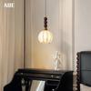 Cabeceira de cama estilo Nanyang de meia idade, pequeno lustre, lâmpada de quarto, retrô, silencioso, criativo, atmosfera, pequeno lustre, lâmpada no corredor