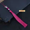 Enfeite de Borboleta com Franja para Roupas, Franja para Pen Drive USB, Prendedor de Cortina, Decoração Pendente para Carro, Acessório DIY Feito à Mão, Decoração Pendente de Franja para Ventilador