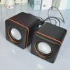 D-02A Altavoz Pequeño Cuadrado USB para Regalo de Teléfono Móvil Portátil Mini Computadora USB Altavoz Pequeño para Laptop Escritorio