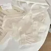 Novas calcinhas de algodão puro finas antibacterianas para mulheres, sem costura na virilha, cintura média, com renda sexy, modelo triângulo para meninas, para o verão