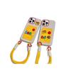 Bolsa para Tarjetas Expresión M Frijol Manzana 15 Funda para Teléfono Móvil iPhone16promax Nuevo 13 Agujero Grande 12 Cordón 14 Estéreo X