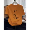 Camiseta de mujer de algodón puro, manga corta, hombro normal, nuevo estilo de verano, versión coreana, top moderno, versátil, a la moda y rejuvenecedor