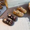 Zapatos para niñas para primavera y otoño, zapatos Birkenstock, zapatos de piel para bebé niña, zapatos de princesa, zapatos para caminar de suela blanda para bebé, versátiles
