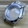 Anillo de registro caja 316L 40 mm correa 20 mm cristal de zafiro para movimiento NH35/36