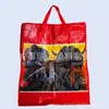 Bolsa Grande de Gran Capacidad Bolsa de Compras Doble Capa Visible Recubierta Tejida Suministro de Fábrica Bolsa Tejida de PP Bolso de Mano