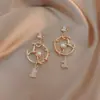 Aretes de Perla para Mujeres Sin Perforaciones, Ganchos de Oreja Vintage, Pendientes de Borla, Joyería al por Mayor